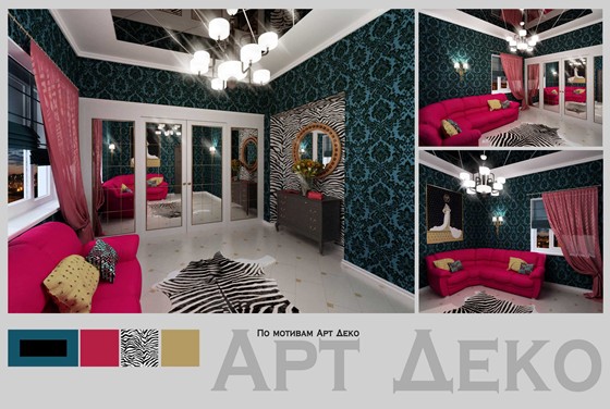 Interiors: по мотивам Арт Деко